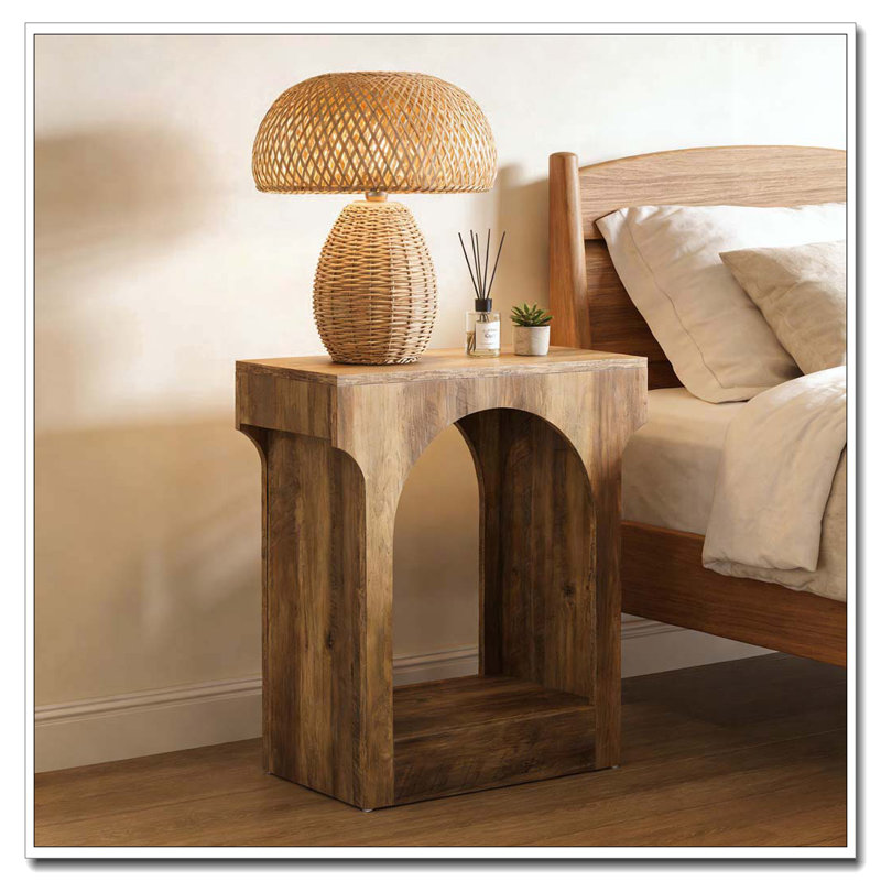 Arched Design End Table