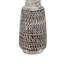 Ensemble de 2 lampes de table Bora, abat-jour en jute, céramique brune, blanc vieilli-125317833-125317834