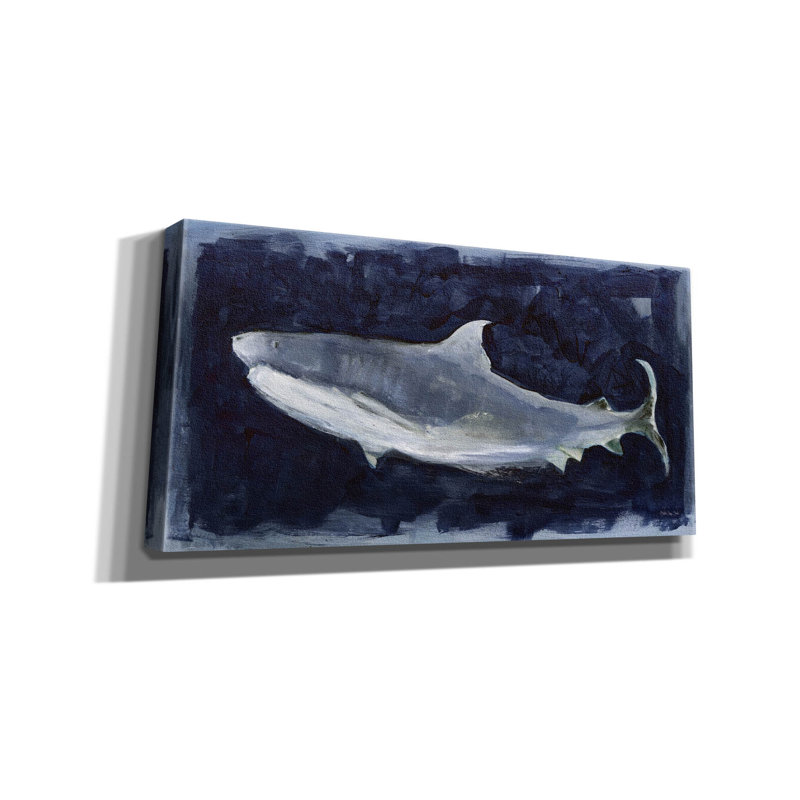 «Shark Swim 3» par Stellar Design Studio, H 20 po x l 40 po x P 1,5 po