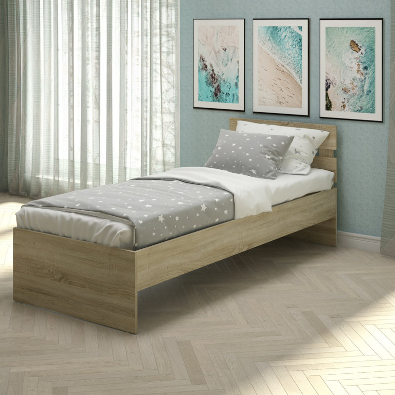 Sprague DE Size - 70 X 200 Cm Bed, Oak