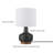 Millbrae Ceramic Desk Lamp Lamp