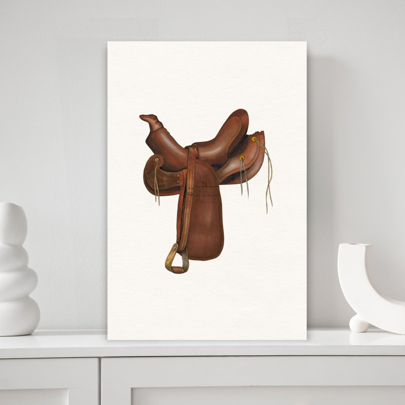 Impression d'art classique cheval de selle classique classique, 18" H x 12" W