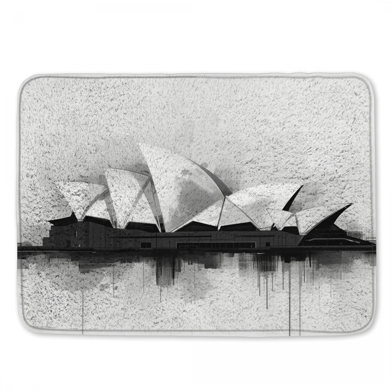 Tapis de bain Sydney Sydney House, L 34 po x L 21 po