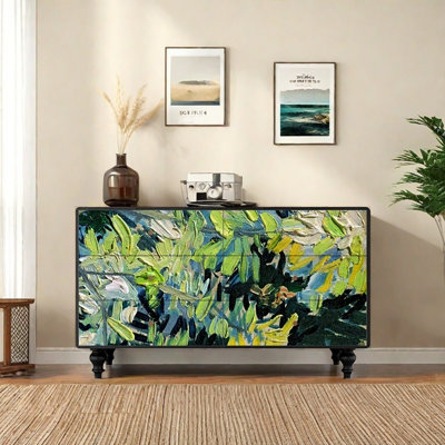 53in Six-drawer Sideboard Cabinet
