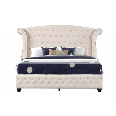 Crystal Tufted Bed(Only Bed)