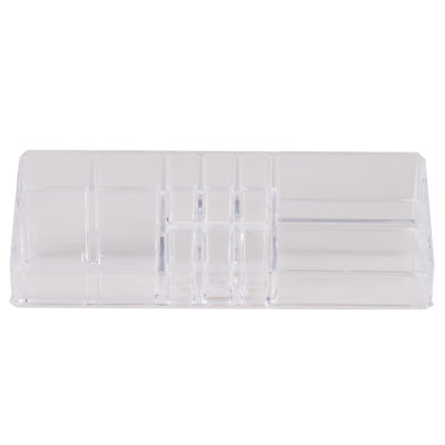 Plastic 14 Compartment Makeup Organizer