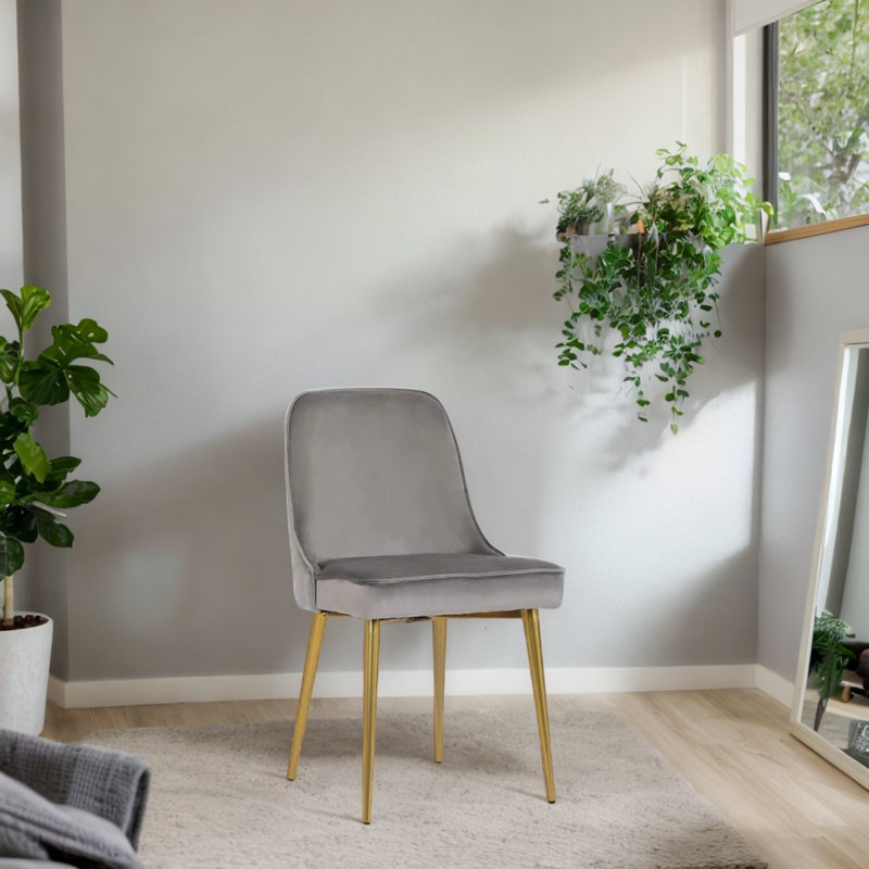 Chaise de salle à manger Eyeh, Gris