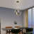 Afraa 2 - Light Matte Black LED Unique/Statement Pendant