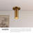 Mason Aluminum Baffle LED Flush Mount-95320122