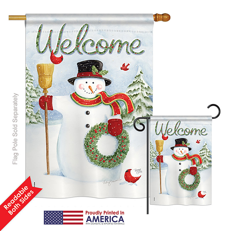 Ensemble de drapeaux en polyester 40 x 28 po Buck