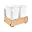 Rev-A-Shelf Poubelle (s) escamotable (s), érable -101081090