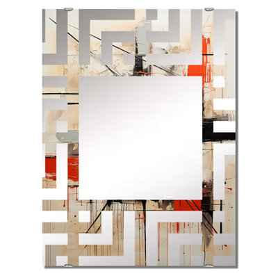 Chaos Unleashed II - Abstract Collages Wall Mirror Large MIR131653
