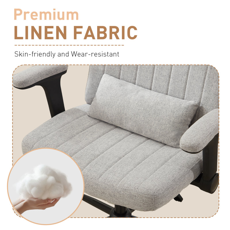 Chaise de bureau Criss Cross, Gris
