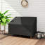 600D Oxford Cloth Furniture Cover, 140L x 84W x 56/94H cm, Black