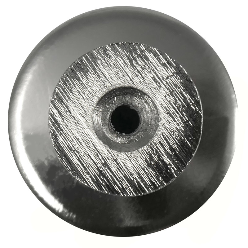 Poignée ronde 11/8 po de diamètre, Nickel satiné