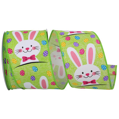 2.5'' Fabric Animals Ribbon