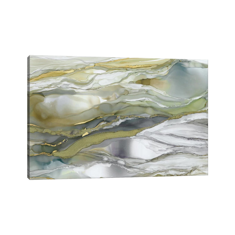 Marbled Glass I by Carol Robinson - Print on Canvas, Wrapped Canvas, 20.32 cm H x 30.48 cm W