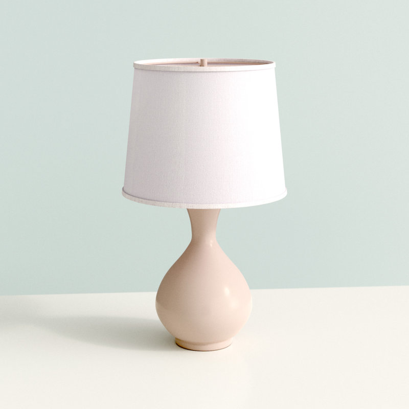 Lampe de table 23 po Babitz, Blanc