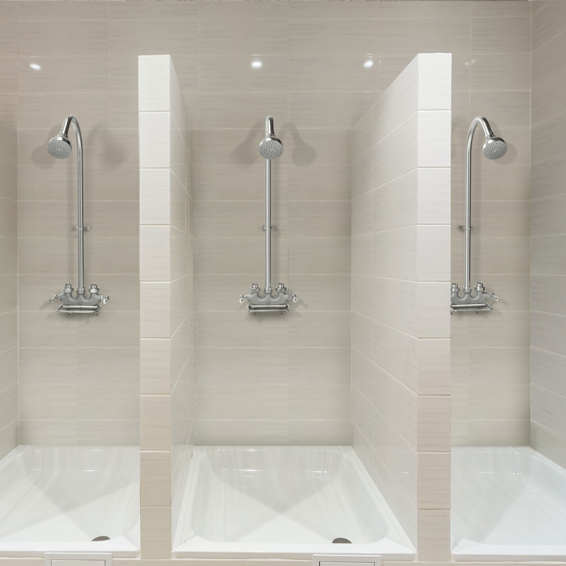 Robinet de douche à poignées doubles leviers
