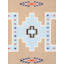 Hand Woven Cotton and Wool Area Rug