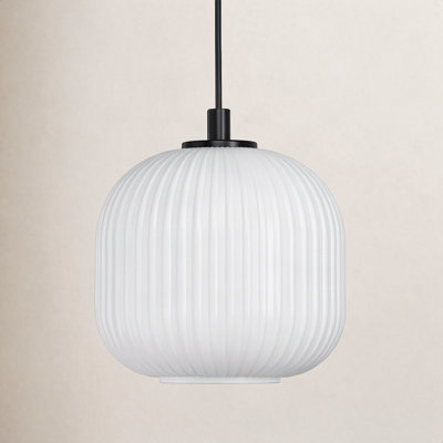 Paka Single Light Glass Dimmable Pendant