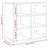 vidaXL Shoe Cabinet Engineered wood Shoe Cabinet-981999200