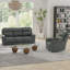 Fauteuil inclinable manuel oscillant en saphir-647158909