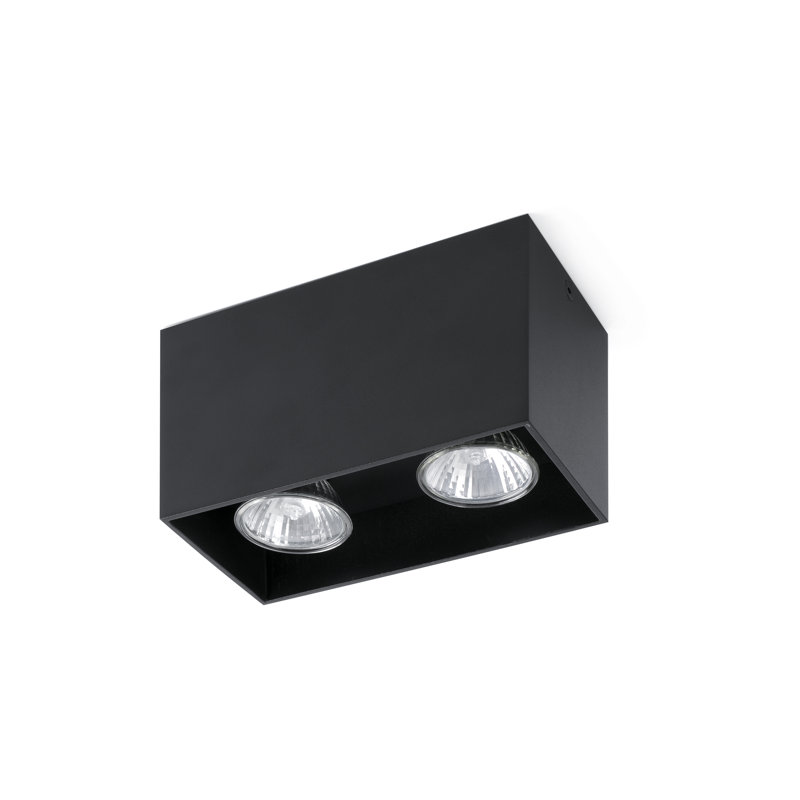 Flush Mount, Black