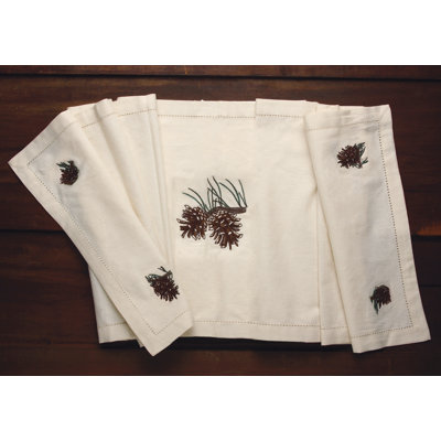 Trevor Pine Cone Table Runner