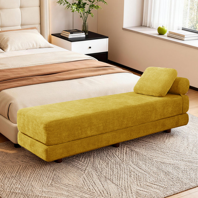 30"W Upholstery Convertible Guest Bed & Day Bed With Fold Out Queen Size Mattress- For Guest Room, Office Rooom, Game Room,Bed Room.