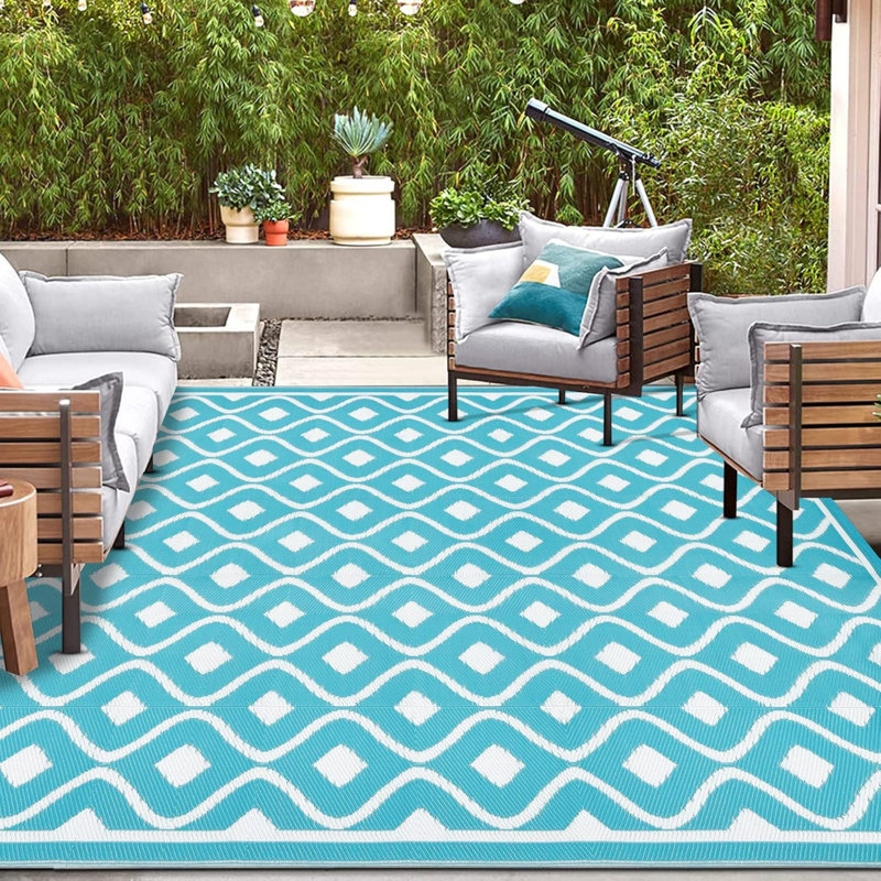 Outdoor Rug, Rectangle 5" x 8"