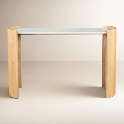 Loreto 50'' Marble Top Console Table