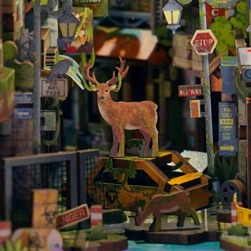 DIY 3D Book Nook Kit: Haven Zero 448pcs