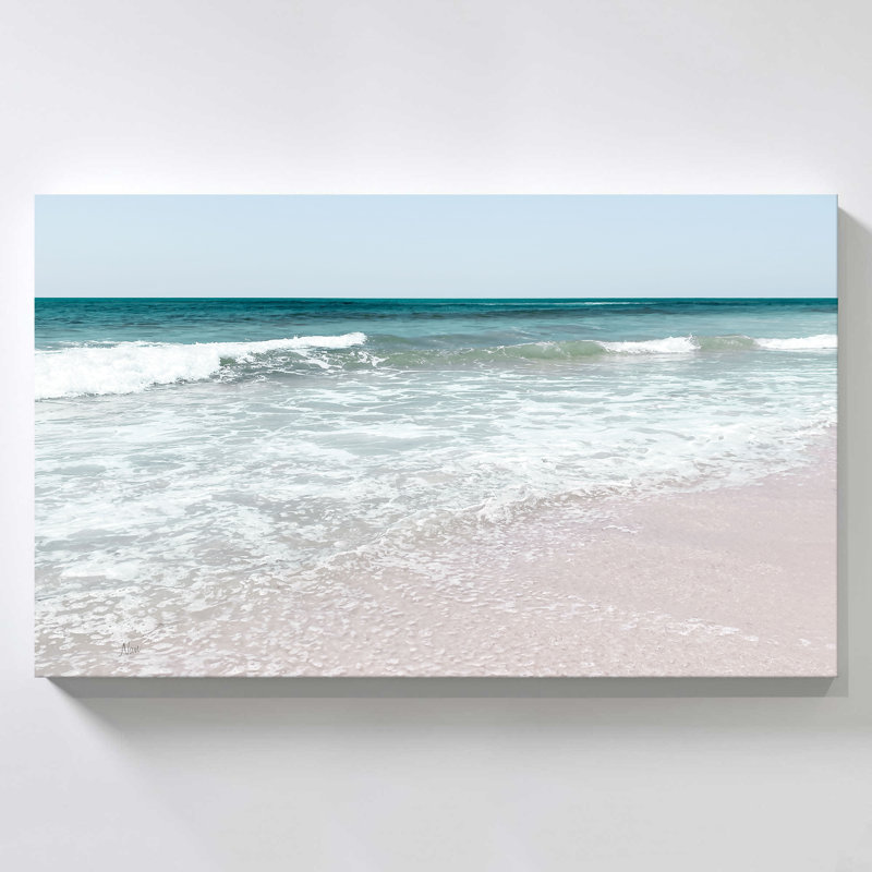 "Shoreline Pleasure" par Nan, reproduction sur toile, H 18 po x l 30 po x P 1 po