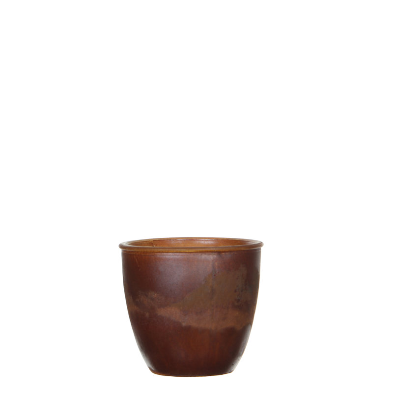 Alita Glass Pot Planter, 4" H x 4.30" W x 4.30" D 