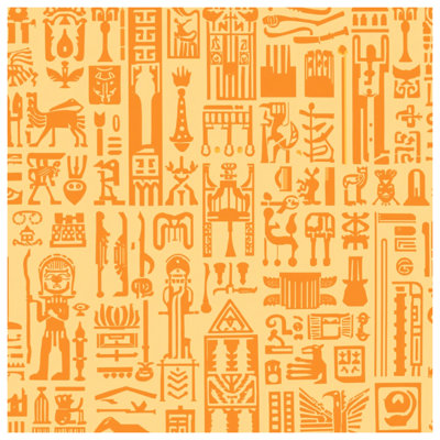Egyptian Hieroglyphs Pattern Blankets