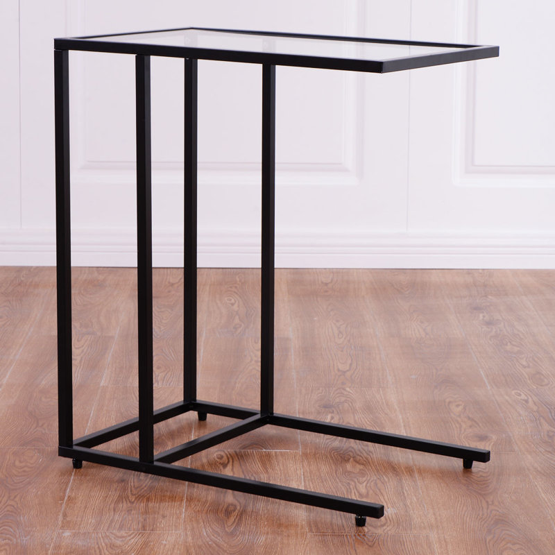 Alynia Glass Tray Top End Table Set