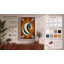 Stylized Horse Profile Art Deco - Wrapped Canvas-554921558-554921559
