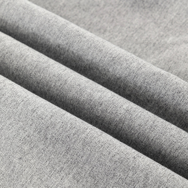 Canapé modulaire en L réversible - rembourré de duvet Ustyle, coussins en plumes, modulaire, avec fermeture à glissière, accoudoir incliné, coussin convertible gris, méridienne, fermeture à glissière, revêtement