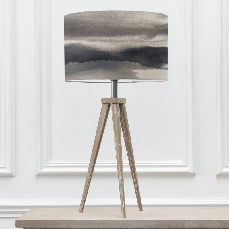 Aratus Wood Tripod Lamp