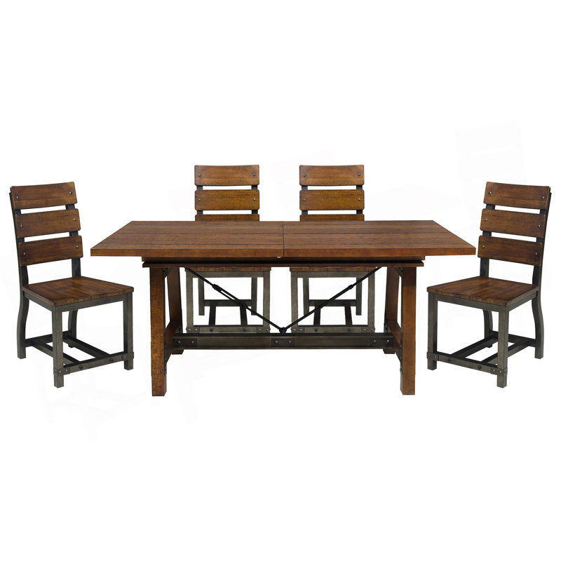 Mobilier de salle à manger de style industriel