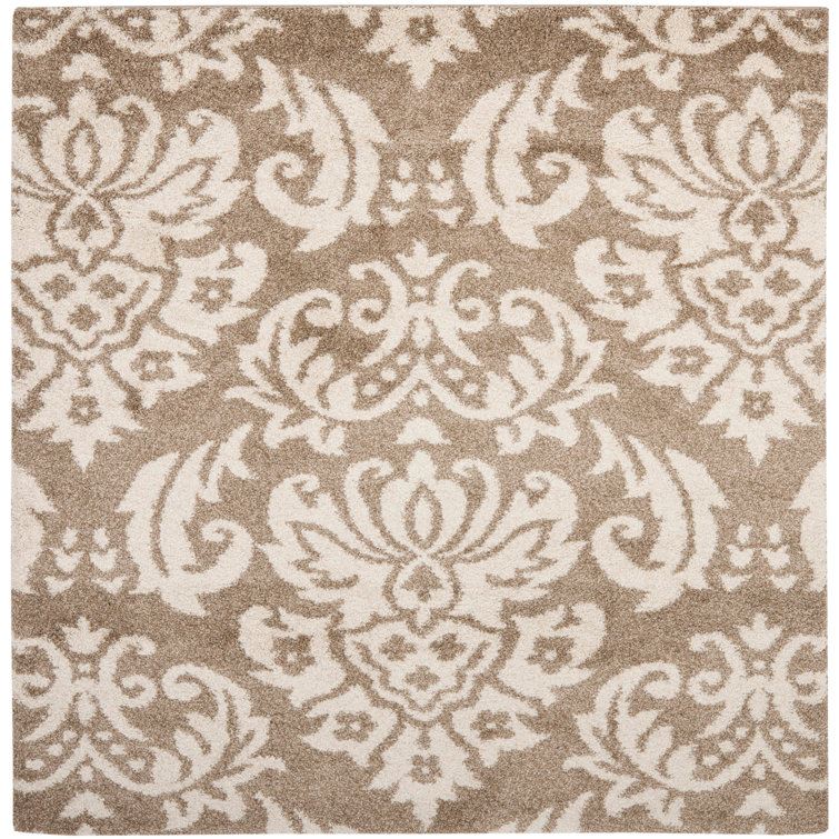 Ellyona Shag Performance Damask Rug