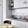 Pull Down Sprayer Kitchen Faucet with Dual-Function Sprayer and Deck Plate in Spot-Free