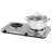 Salton Portable Double Stainless Steel Cooktop