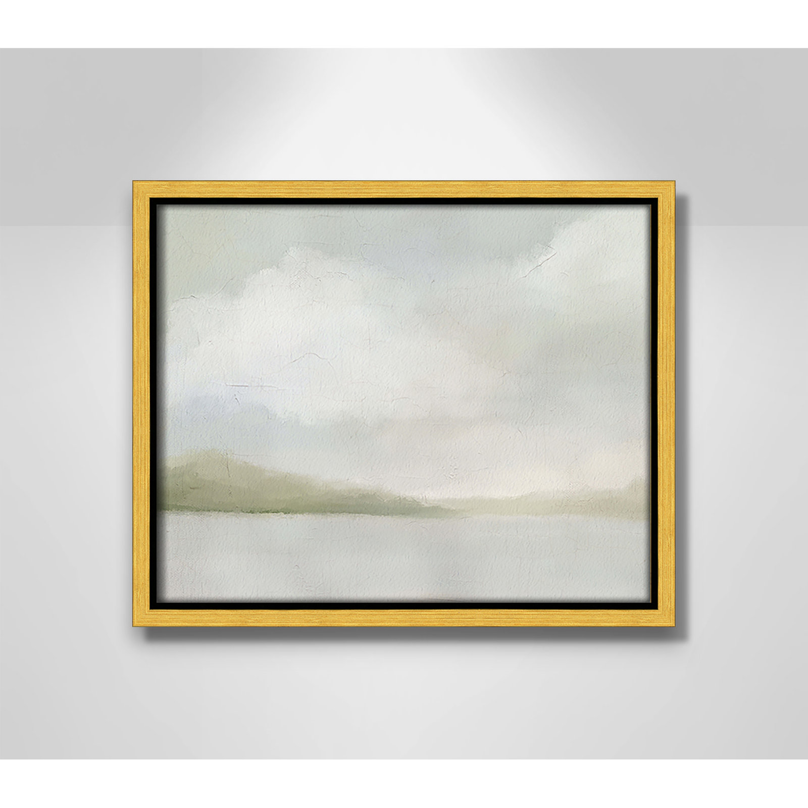 Queensland "A Tranquil Morning" Print, 9.5" H x 11.5" W, Gold
