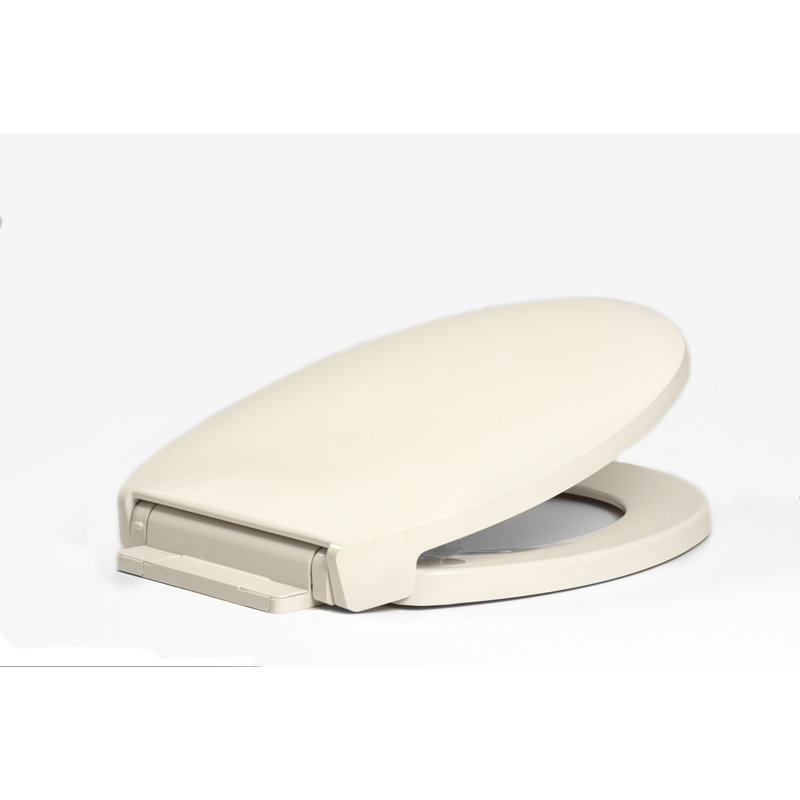 Round Toilet Seat and Lid, Crane White