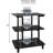 24''x20''x26'' Large Printer Table with Storage Shelf, 3 Tier Rolling Printer Cart with Wheels,Multifunctional Shelves for Home Office-98737005