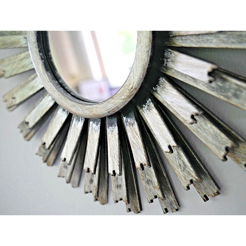 Currey Metal Mirror, Silver