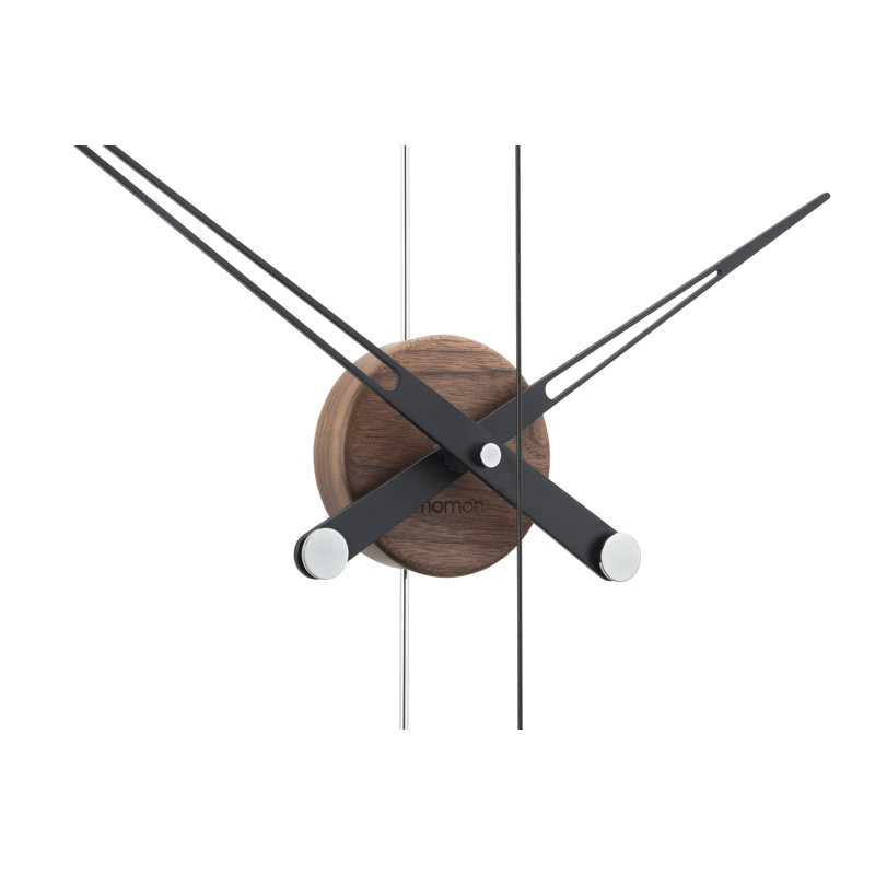 Barcelona Solid Wood Analog Wall Clock