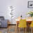 Jaxan 61'' Chrome LED Dimmable Tree Floor Lamp